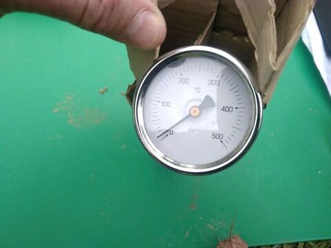 THERMOMETRE 0-500°C AVEC DOIGT DE GANT 25 Saramon (32)
