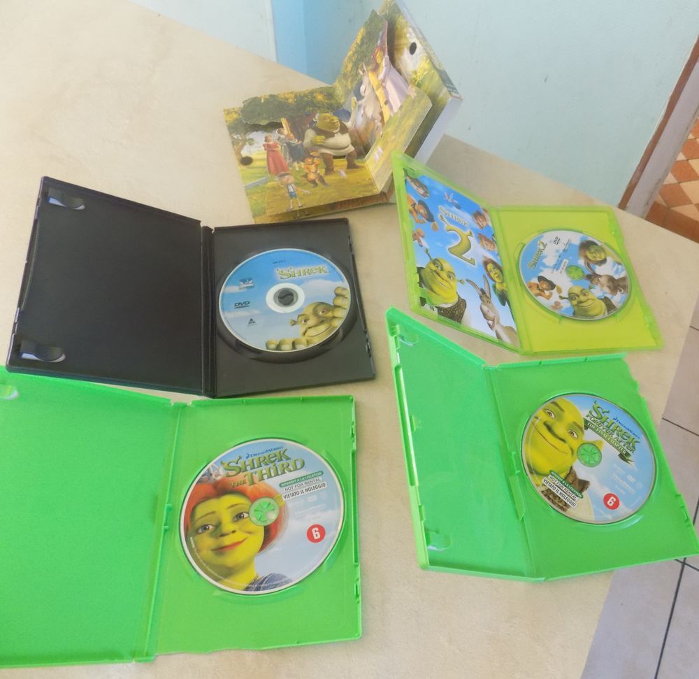 Shrek la quadrilogie DVD et blu-ray