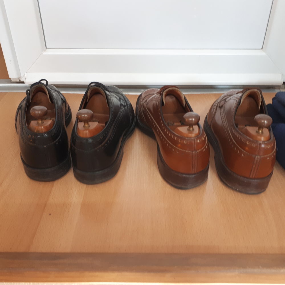 Deux paires de chaussures CHURCH'S 1994 Chaussures