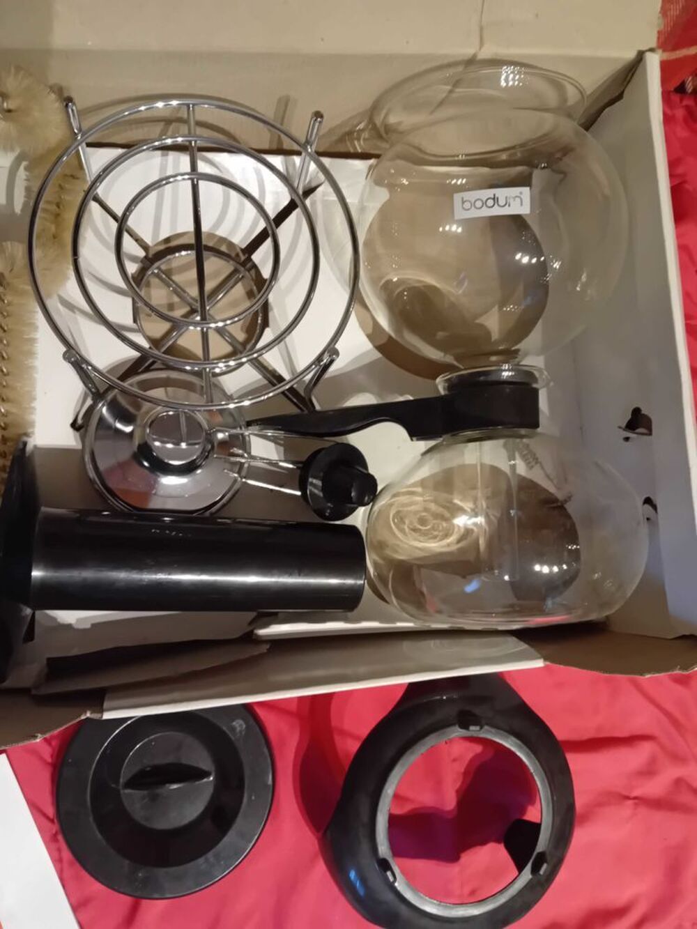 CAFETIERE BODUM SANTOS 8 TASSES COFFRET Electroménager