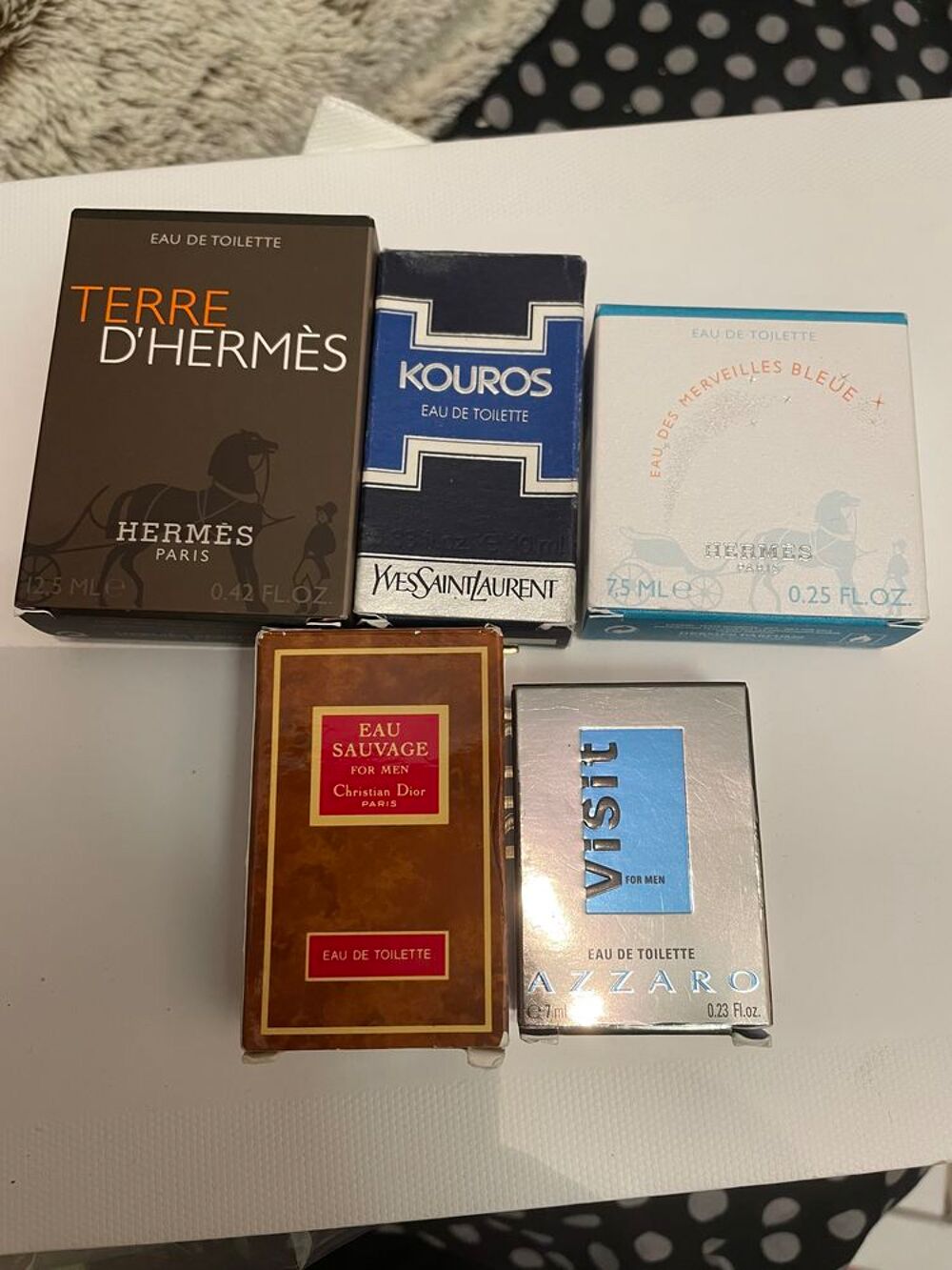 Coffret et minis collection parfums 