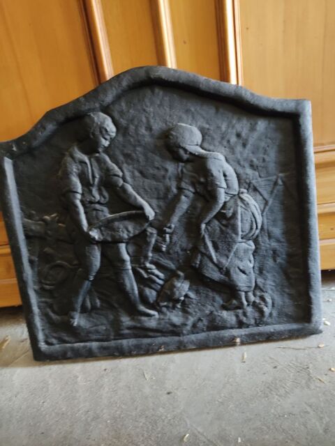 Plaque de chemin�e en fonte 25 Erstein (67)