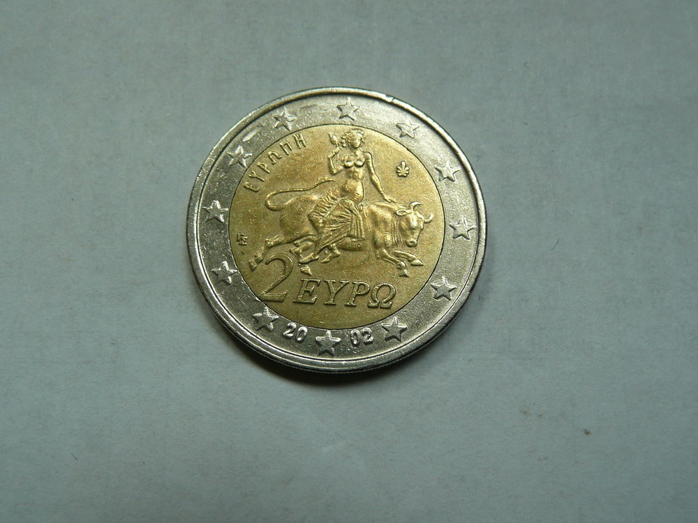 Pi&egrave;ce 2 euros Gr&egrave;ce 2002 