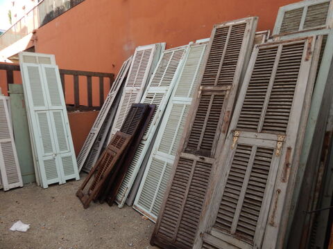 volet en bois ancienne 80 Nice (06)