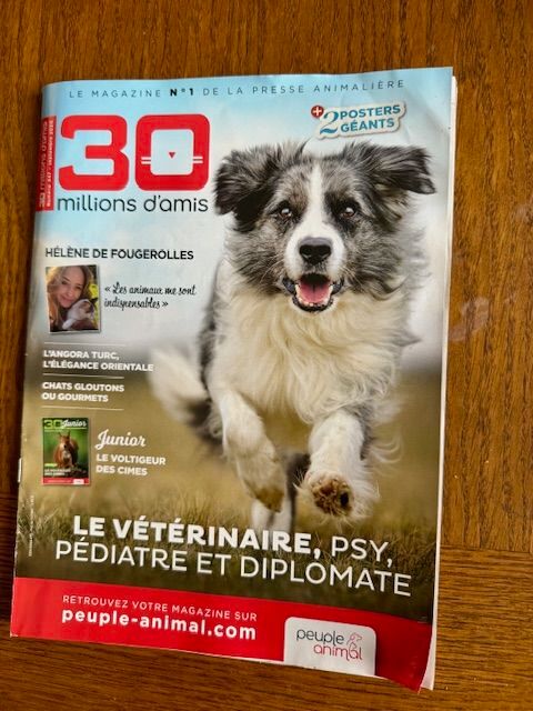 collection compl�te du journal 30 millions d amis 400 N� . 
80 Villiers-Adam (95)