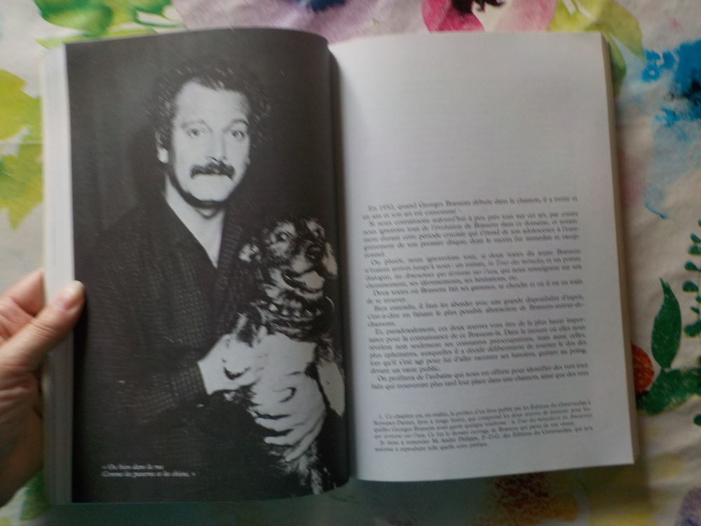 BRASSENS aupr&egrave;s de son arbre par Andr&eacute; TILLIEU Ed. Julliard Livres et BD