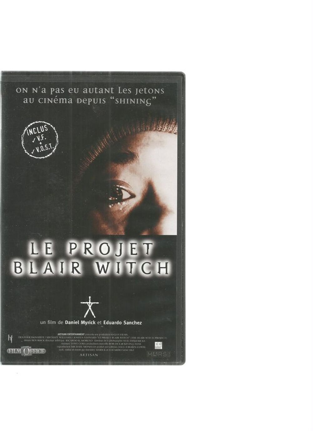 Le projet blair witch - cassette vhs - livraison possible 