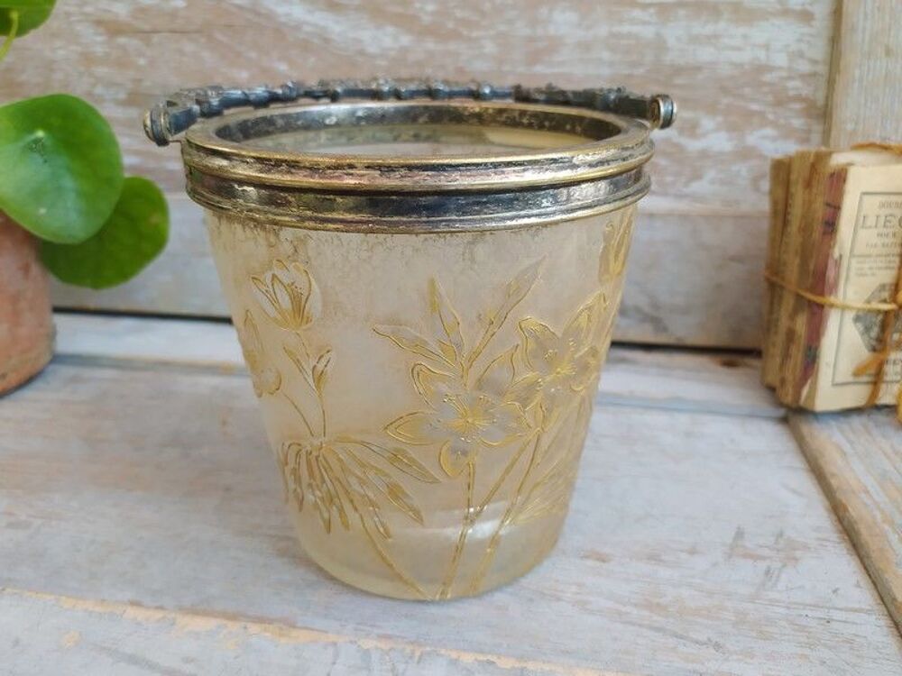 Seau &agrave; Gla&ccedil;on Art Nouveau Victor Saglier / Daum - Legras 