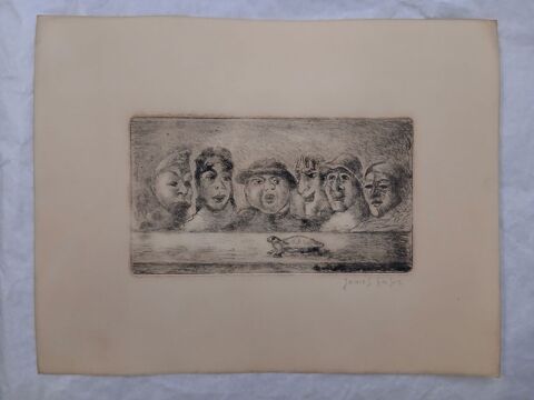 Gravure eau-forte Paris 1 (75)