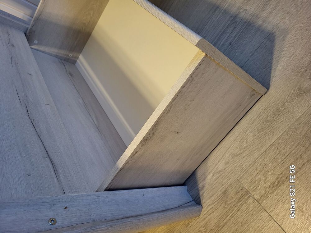 Chambre enfant grise blanchi Meubles
