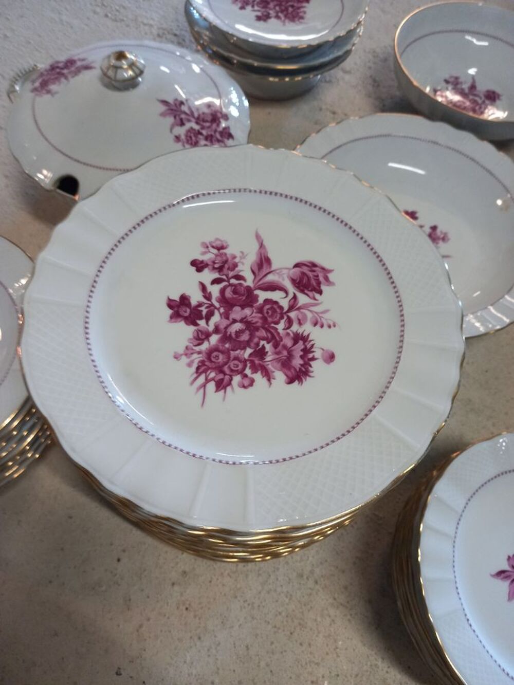 SERVICE PORCELAINE LIMOGES Cuisine