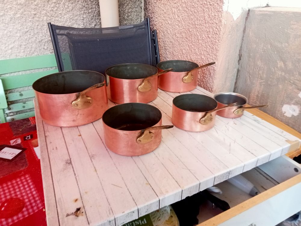 Casseroles en cuivre Cuisine