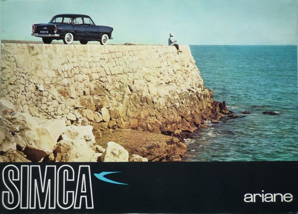 SIMCA ARIANE - Documentation publicitaire 