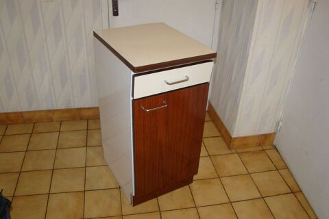 Buffet bas de cuisine en formica vintage années 1960 40 Gargenville (78)