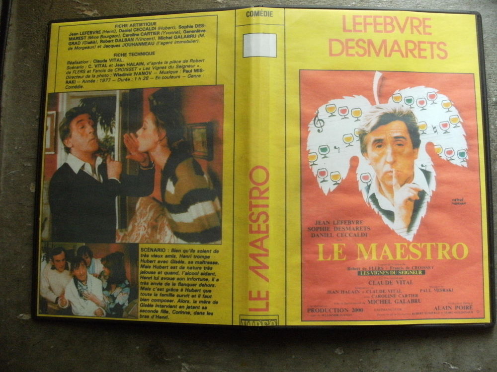 Rare film : " Le maestro " DVD et blu-ray