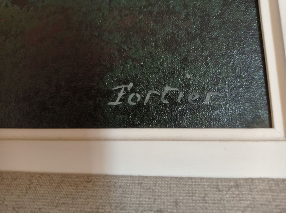 TABLEAU FORTIER ( BICHES EN SOUS BOIS) Décoration