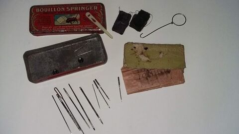 Collection d'aiguilles anciennes dont des aiguilles de machi 10 Saumur (49)