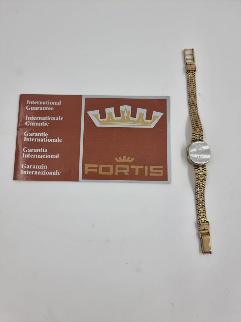Montre Fortis avec notice Bijoux et montres