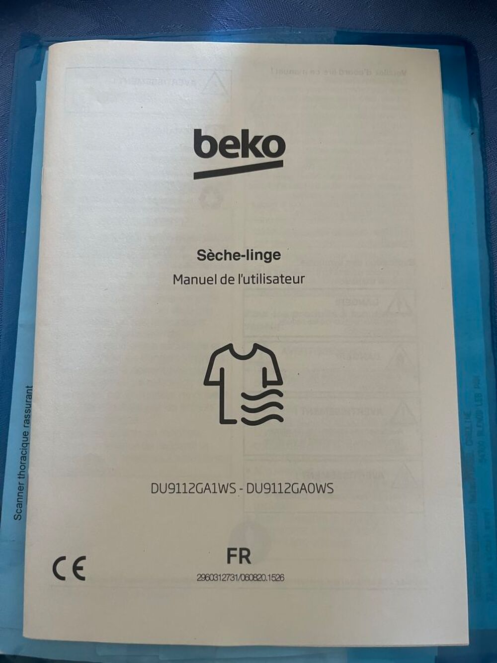 S&egrave;che -linge &agrave; condensation Electroménager