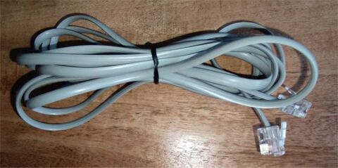 Cable téléphone RJ11 3m Ittenheim (67)