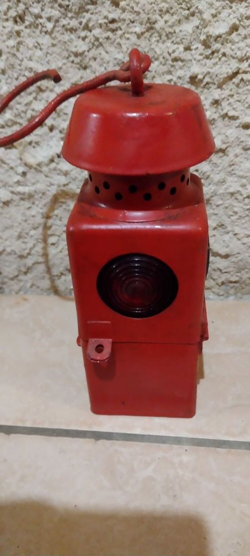 lampe a p&eacute;trole SNCF 