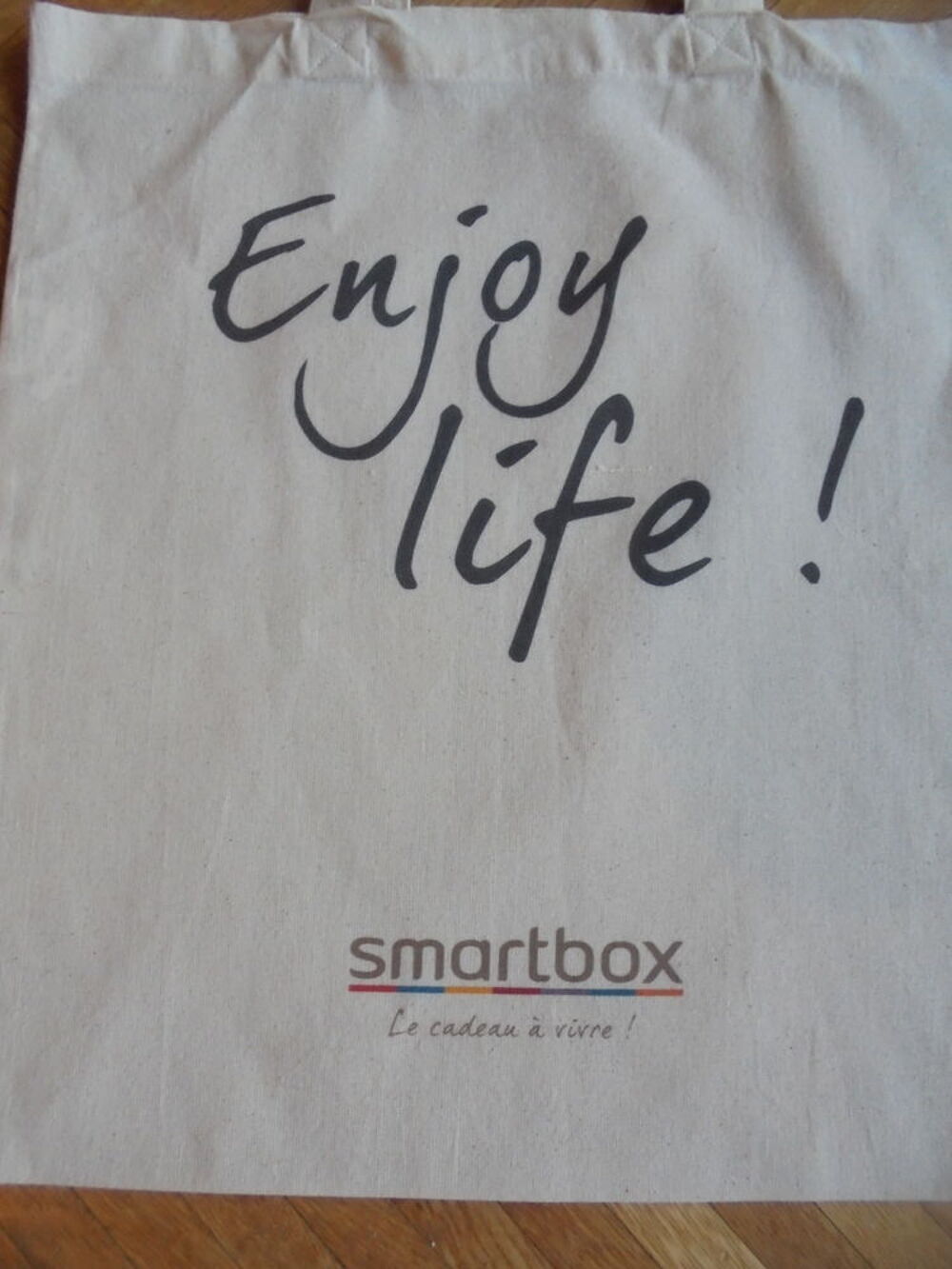 Tote bag "Enjoy Life !" (68) Maroquinerie