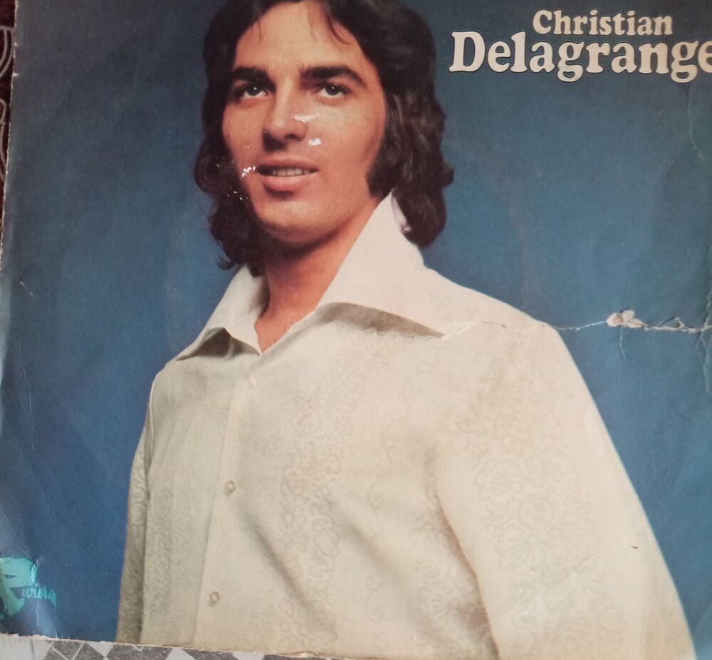 CHRISTIAN DELAGRANGE / 7 X DISQUES VYNIL 45 TOURS CD et vinyles