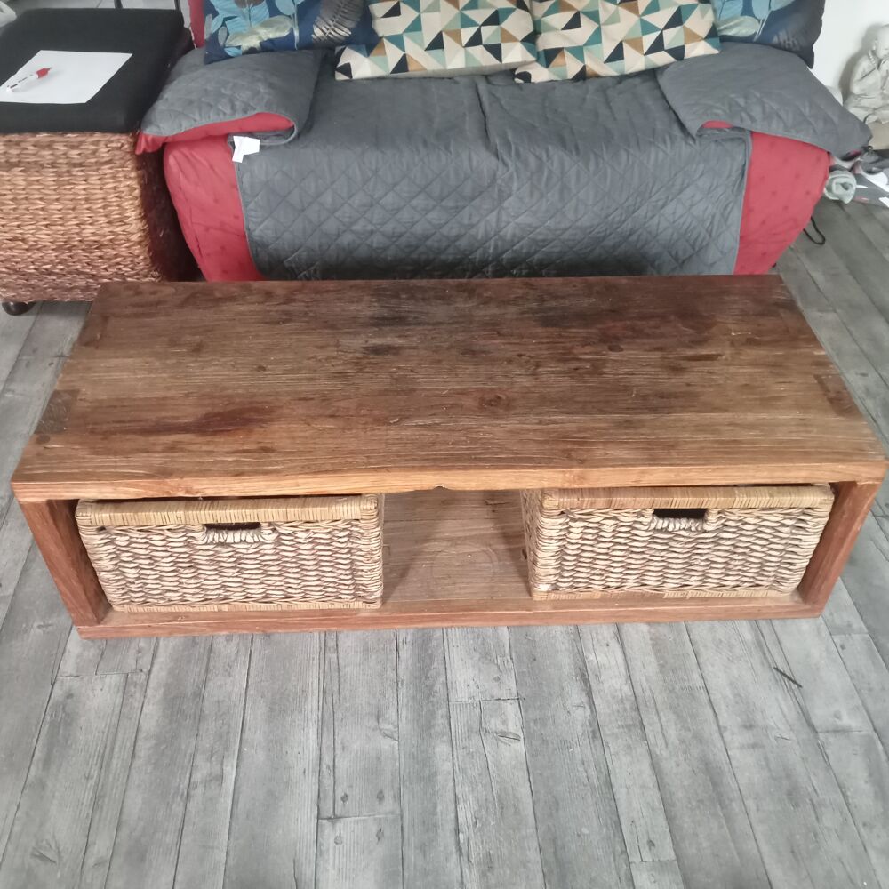 Table basse en bois massif palissandre indonesie Meubles