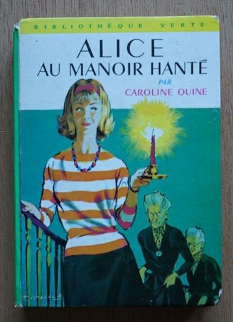 bibliotheque verte - alice au manoir hante - 1967 0 Fougres (35)