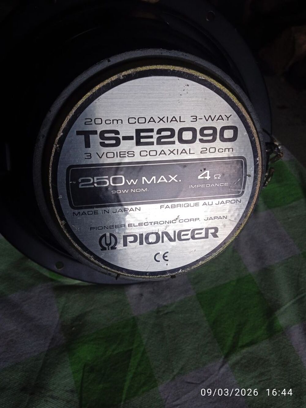 Haut parleur pionner Audio et hifi