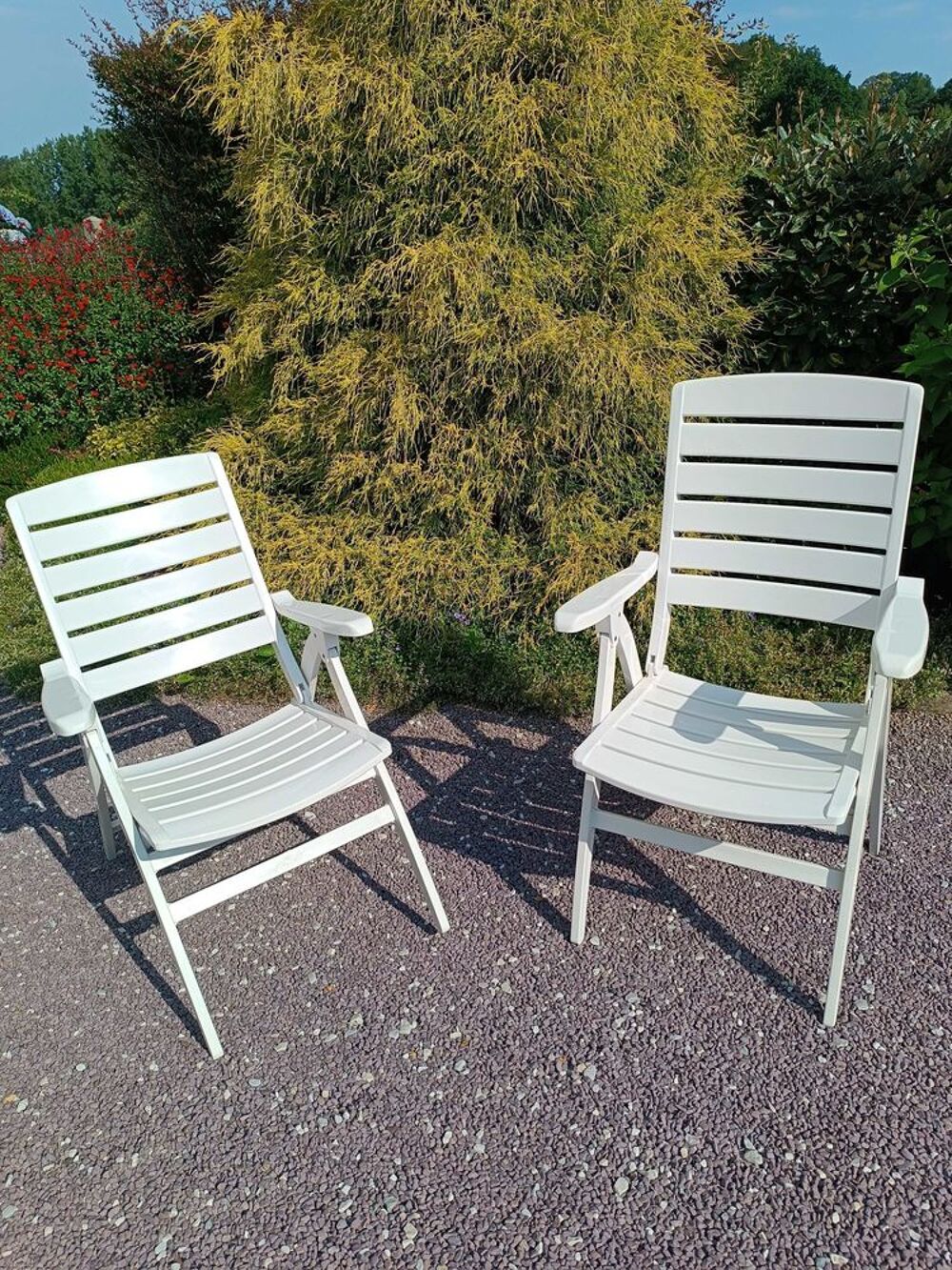 Fauteuils de jardin+ coussins Meubles