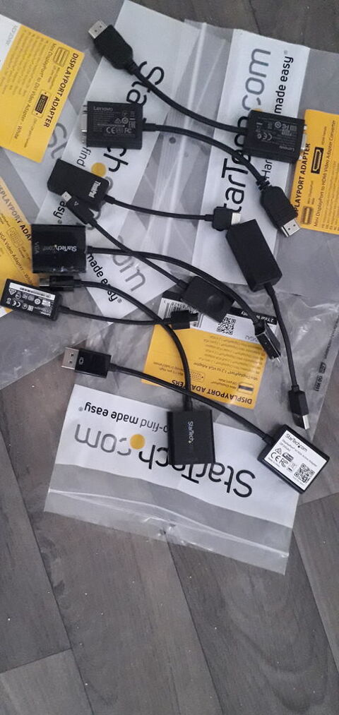 10 mini adaptateur Startech displayport 7 Paris 18 (75)
