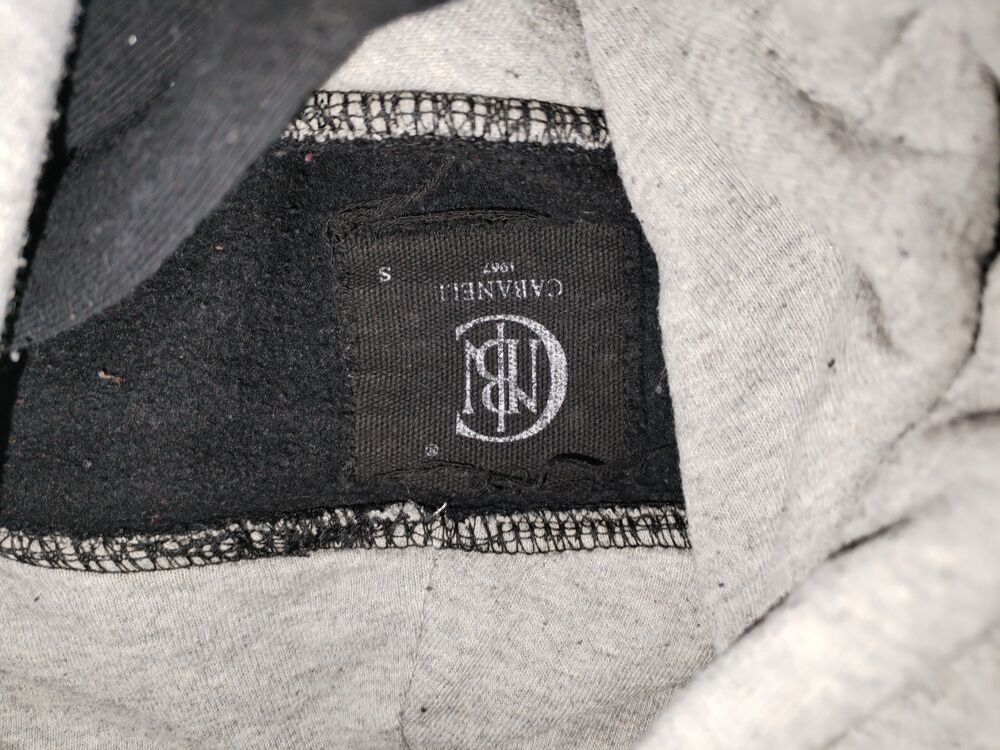 Sweat manches en simili cuir (Taille S) Vêtements