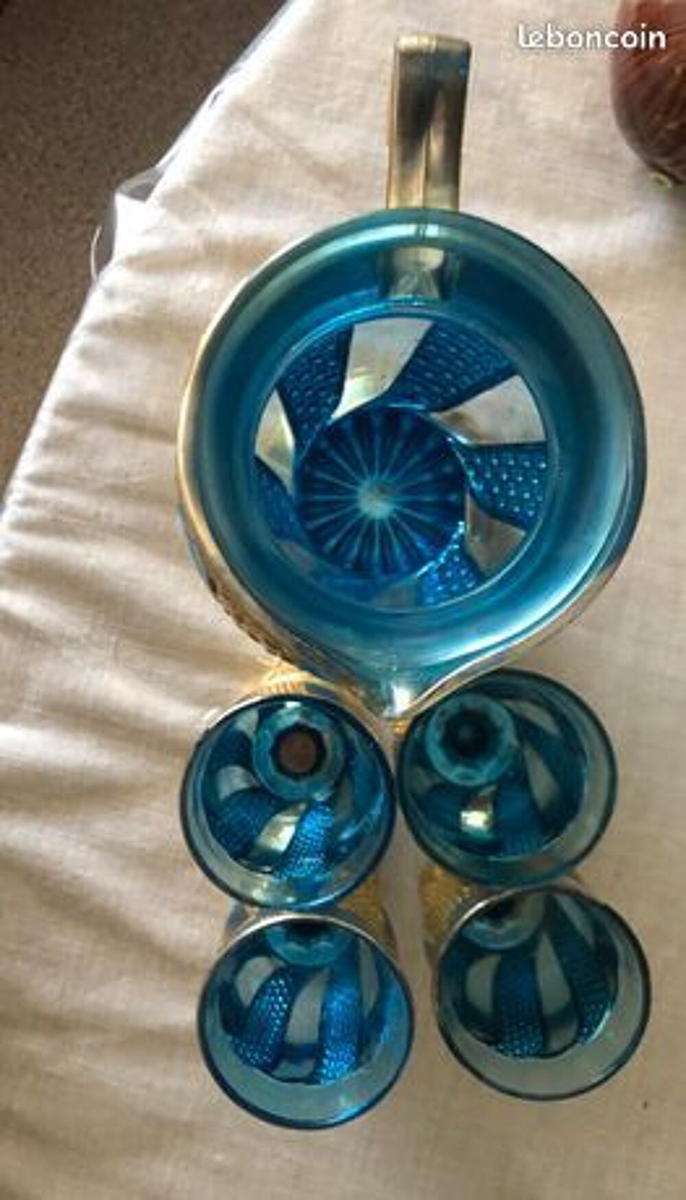 Pichet &agrave; eau en mosa&iuml;que Décoration