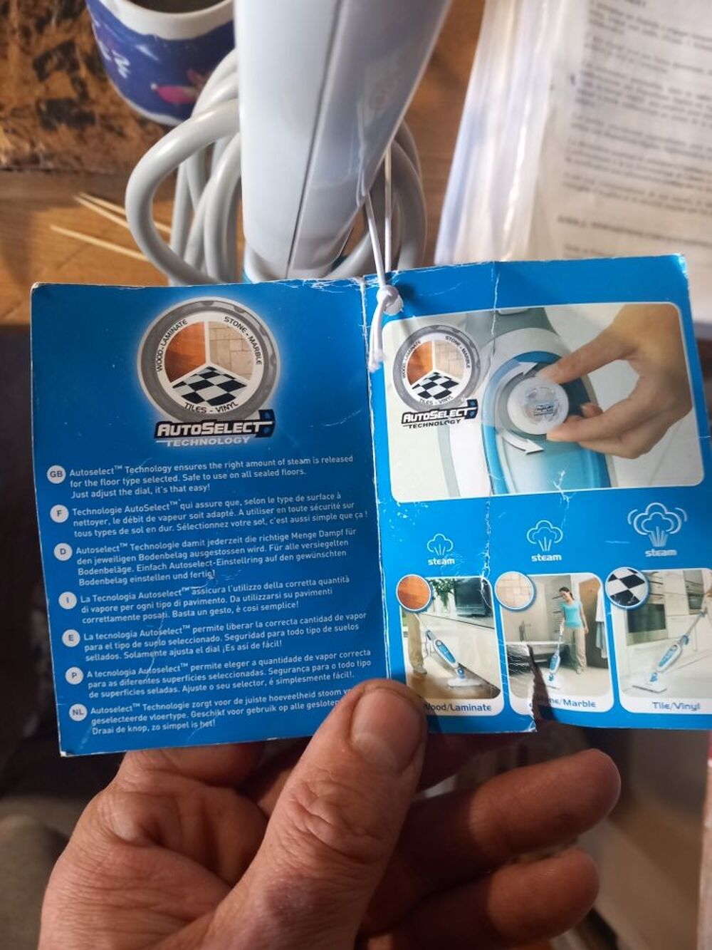Steve mop Black et Decker Electroménager