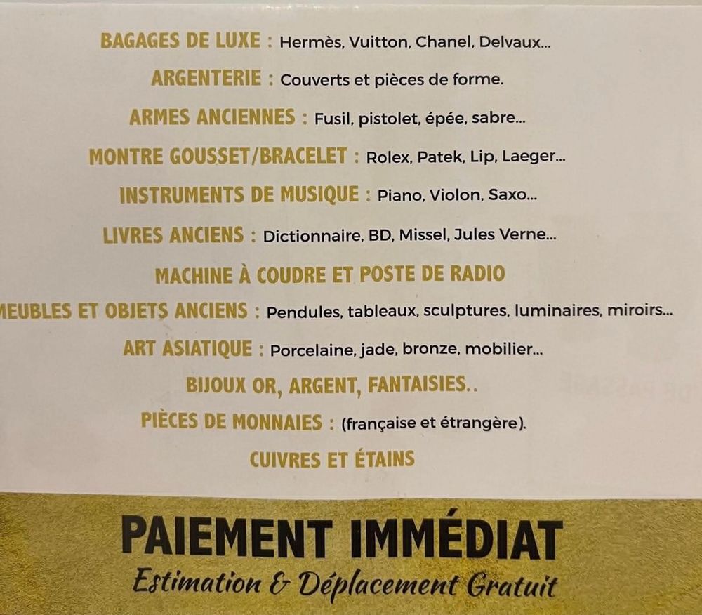 Rach&egrave;te cher et juste Maroquinerie