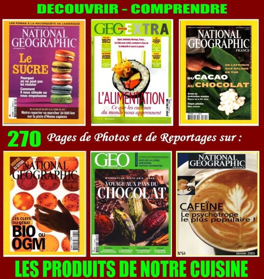 ALIMENTATION - g&eacute;o - BIO ou OGM / prixportcompris Livres et BD