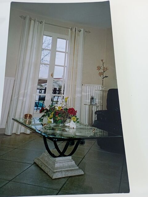 lot cuir center (table basse , un bout de canapé,une lampe Gradignan (33)