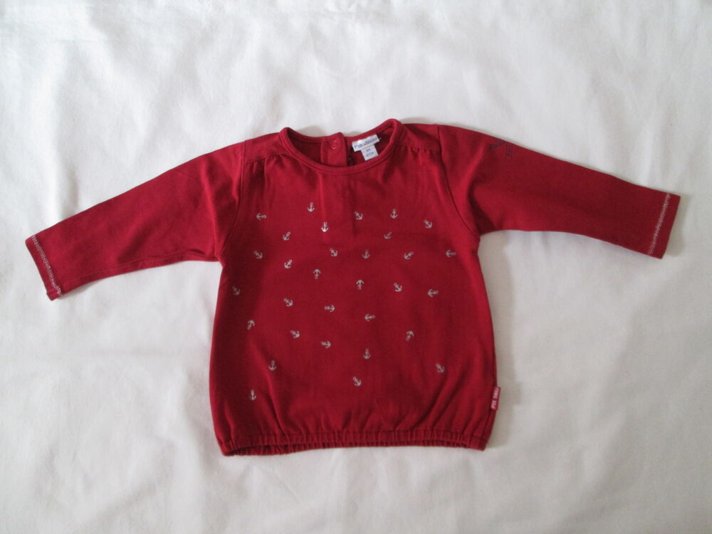 Tee-shirt rouge Vtements enfants