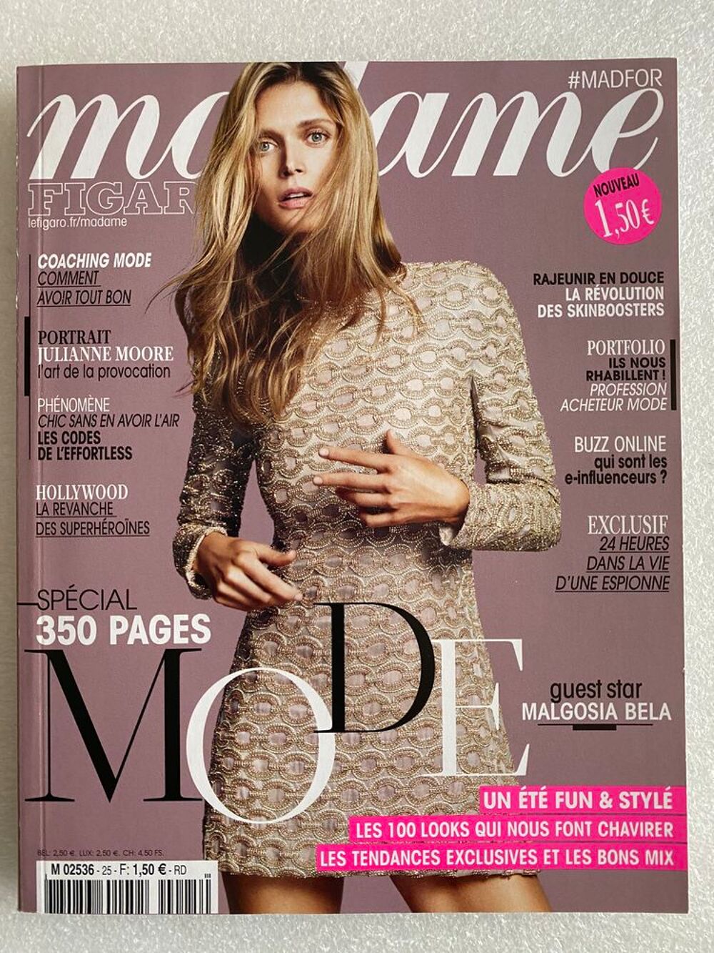 MADAME FIGARO POCKET n&deg;25 MALGOSIA BELA - SPECIAL MODE Livres et BD