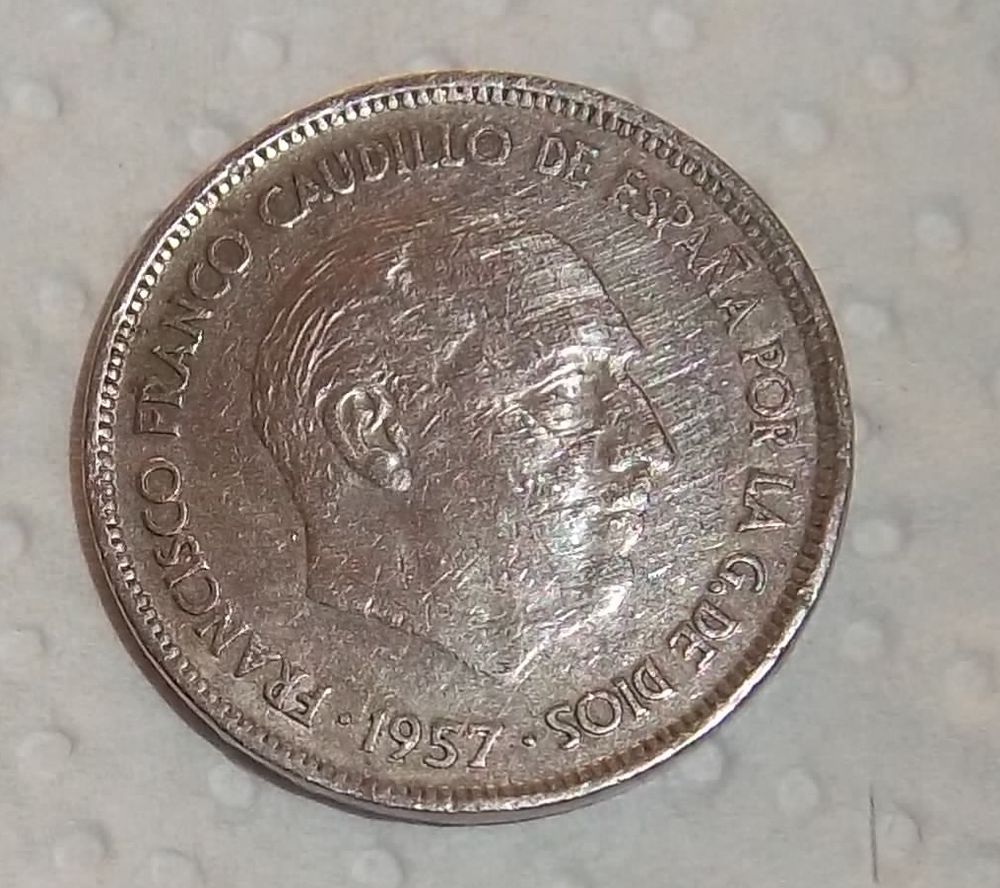 25 ptas 1957 