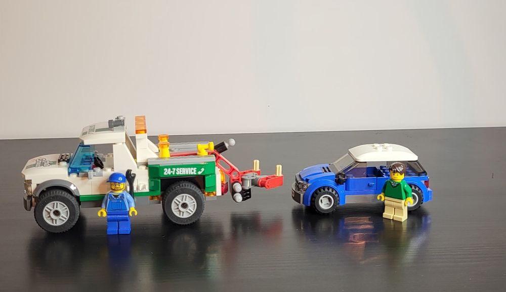 Lego city pick-up d&eacute;panneuse ref 60081 Jeux / jouets