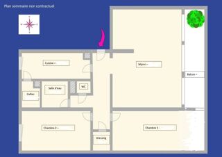  Appartement � vendre 4 pi�ces 88 m�