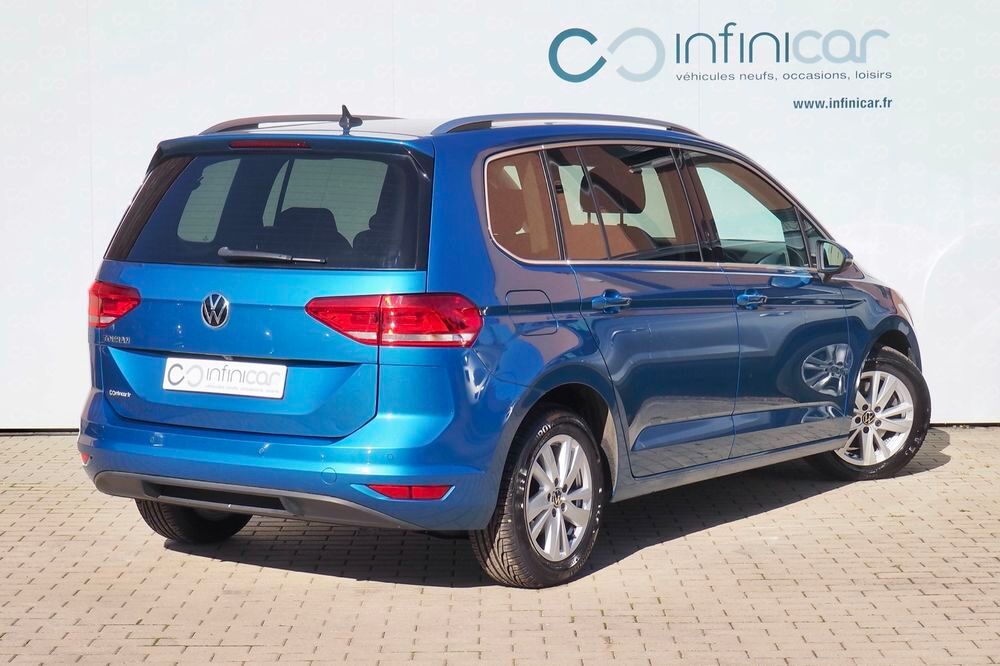 Touran VOLKSWAGEN 2,0 Tdi 122 Carat, 7 places + Attelage 2021 occasion 67230 Obenheim