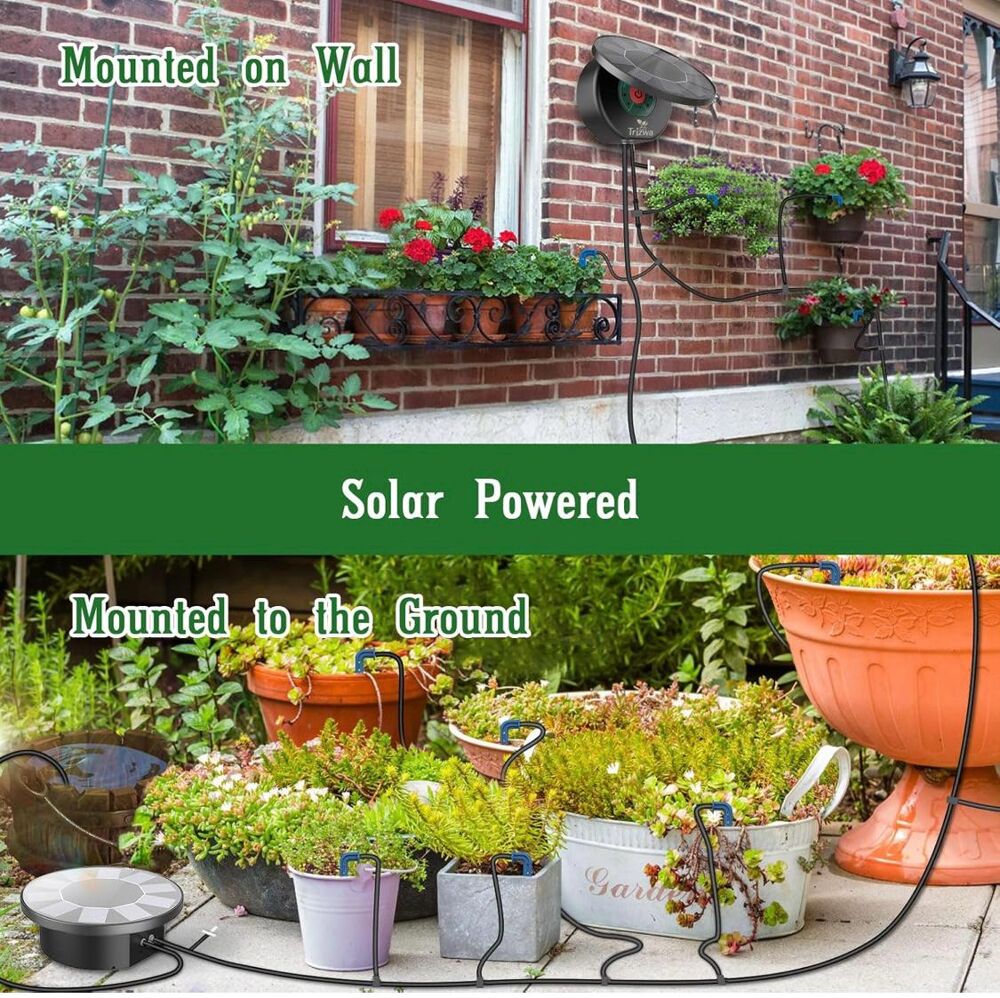 Kit Arrosage Automatique pour Int&eacute;rieur et Exterieur Balcon Jardin