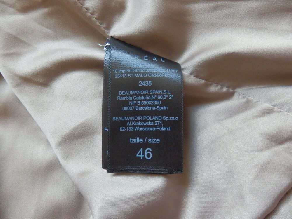 Veste / Blouson couleur taupe T 46 : Tr&egrave;s bon &eacute;tat Vêtements