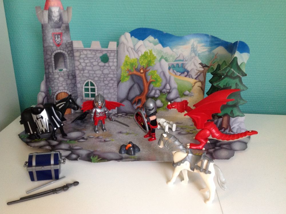 Playmobil 4160 Chevaliers et Dragons (calendrier de l'avent) Jeux / jouets