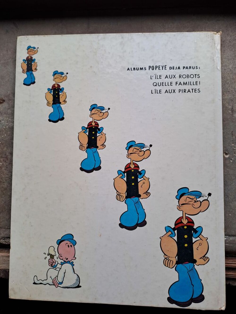 popeye Livres et BD