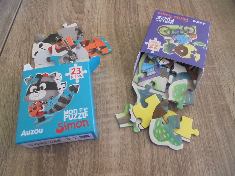 Lot de 3 puzzles (112) Jeux / jouets