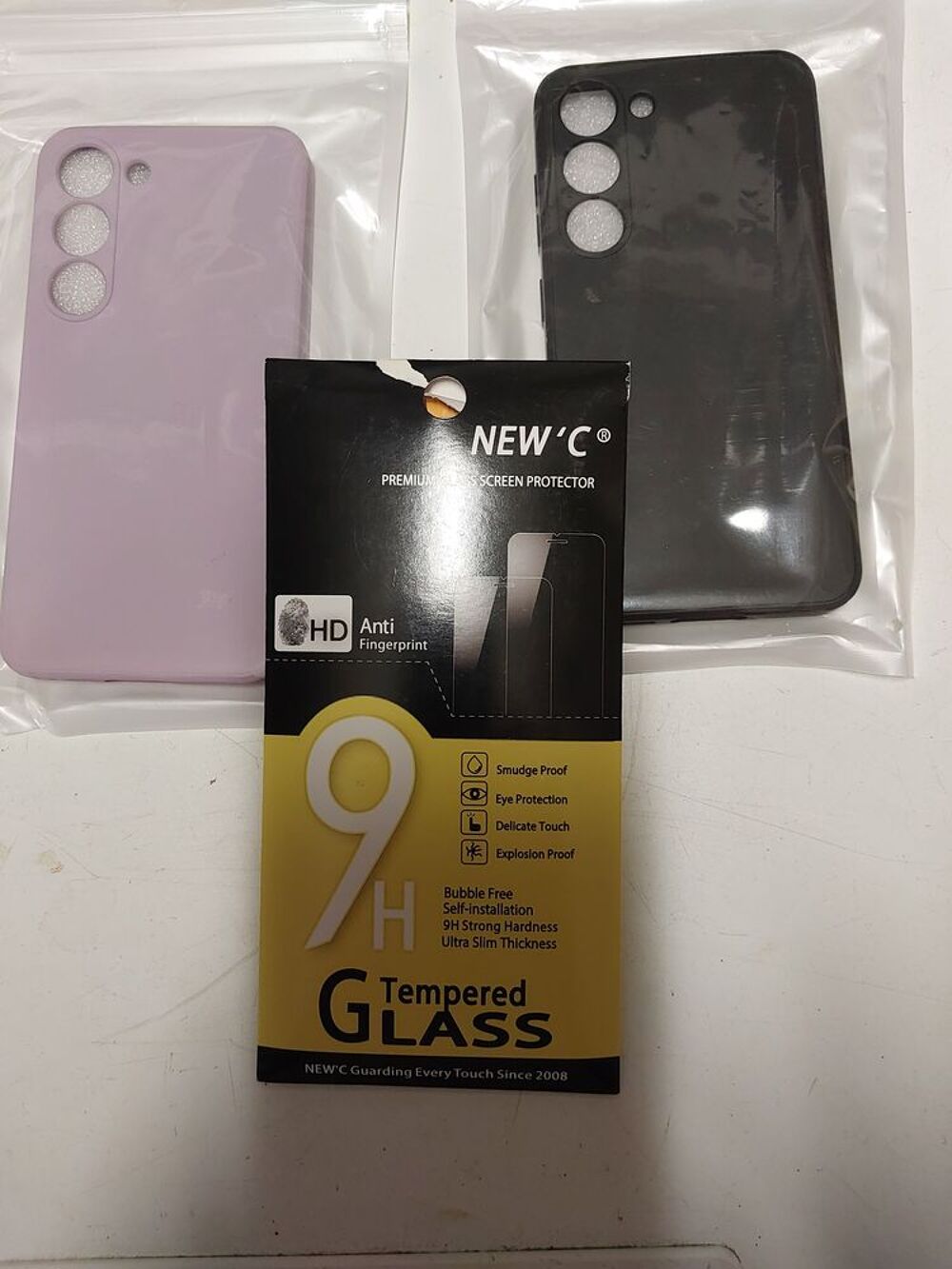 Coques silicone et verres tremp&eacute;s Samsung Galaxy S23 Téléphones et tablettes